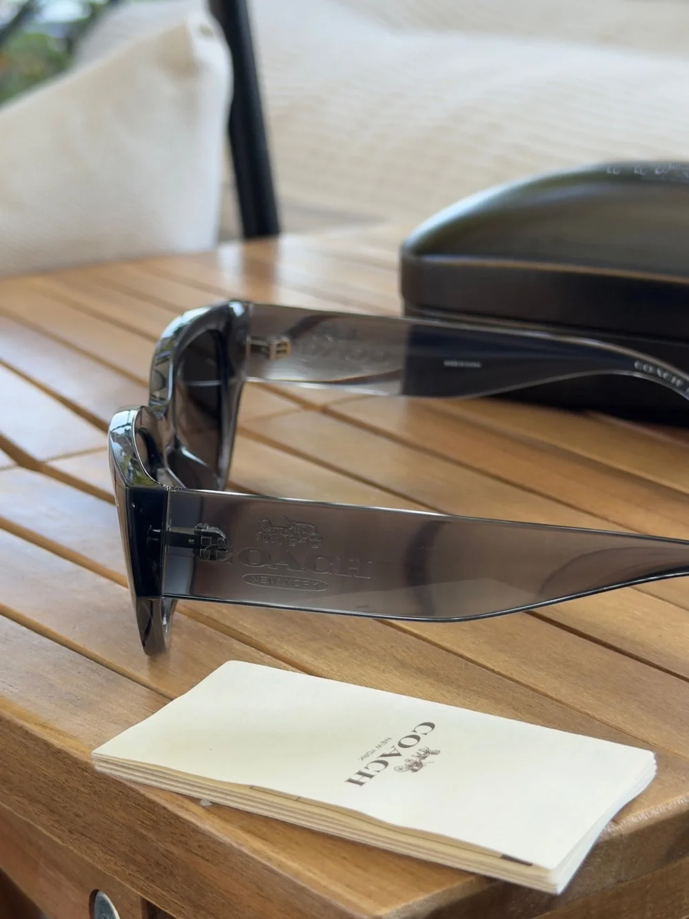 Coach Black Sunglasses
